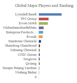 Isobutene Top14 Players Ranking and Market Share