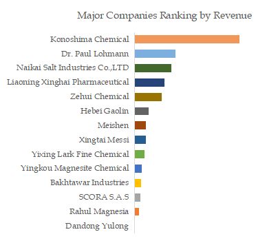 Magnesium Carbonate Top 14 Players Ranking and Market Share