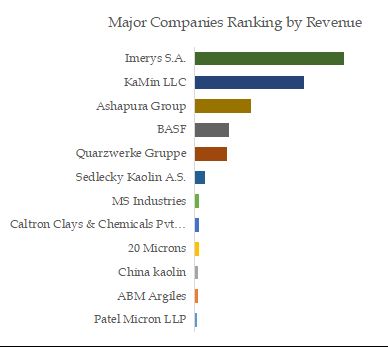 Cosmetic Kaolin Powder Top 12 Players Ranking and Market Share