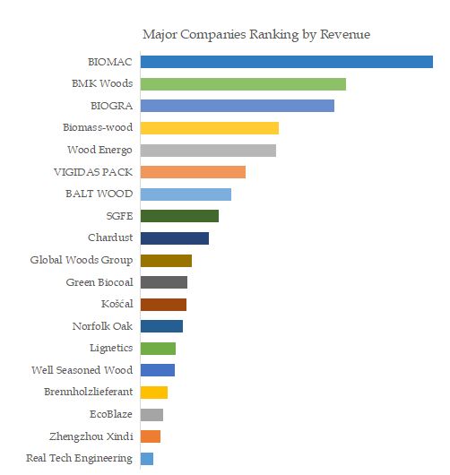 Briquette Top 19 Players Ranking and Market Share