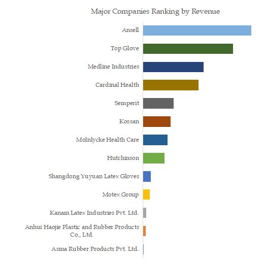 Surgical Gloves Top 13 Players Ranking and Market Share